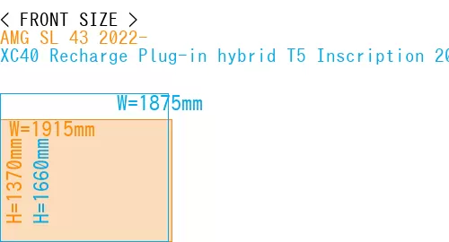 #AMG SL 43 2022- + XC40 Recharge Plug-in hybrid T5 Inscription 2018-